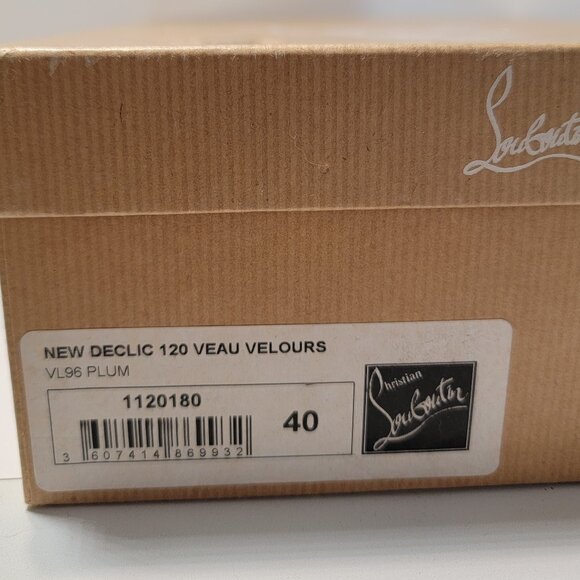 Christian Louboutin purple suede pumps size 40 used from the realreal - Picture 11 of 17